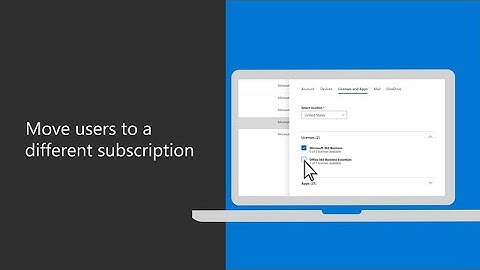 How to move users to a different Microsoft 365 Business subscription