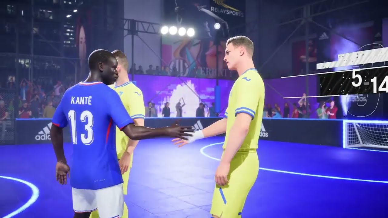 FC25 Volta - France vs Ukraine. Muani, Kante, Mendy vs Yarmolenko, Dovbyk, Malinovskyi