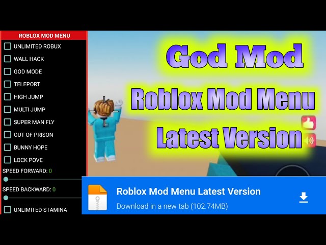 Roblox Mod Apk 2509219 Unlimited Robux Ü Mod Menu