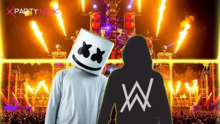 DJ Alan walker vs DJ Marshmello 🔥 Alone Vs Faded BreakBeat Remix 2017