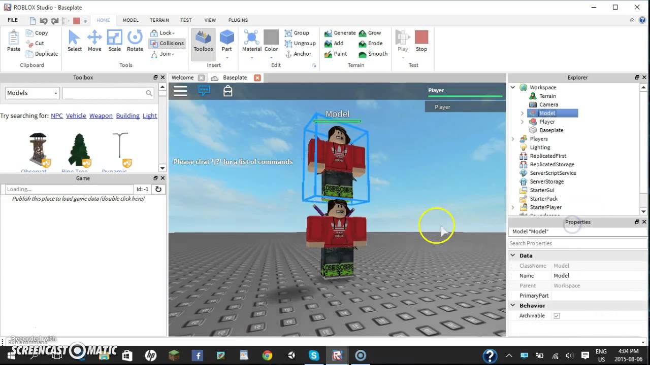 how to make your roblox character small