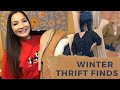 Thrift Fashion Finds for Winter!