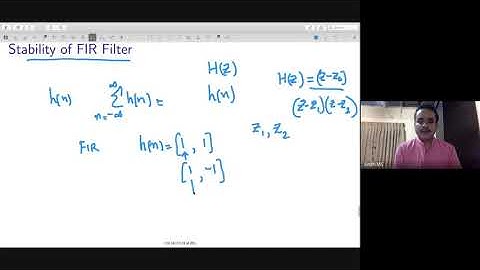 DSP Class - Lecture #6 (FIR nd IIR filters)