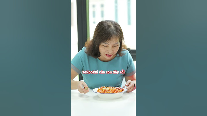 Cách nấu Tokbokki