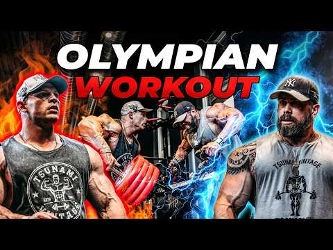 ROAD TO OLYMPIA: OPEN OLYMPIAN WORKOUT | ANDREA PRESTI E MARTIN FITZWATER SI ALLENANO INSIEME!