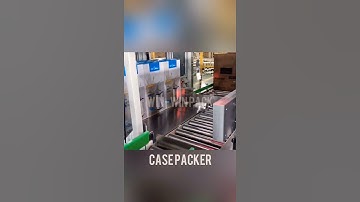 Midea soybean milk machine/soy milk maker Case Packer carton erector #Auto #Packingmachine #shorts
