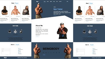 Complete Responsive Fitness Website Design Using  HTML CSS From Scratch Part - 3