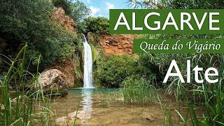 Queda do Vigário Waterfall in Alte | Algarve, Portugal