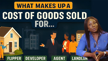 Automate Accounting Ledger, Trial Balance, Income Statement in Excel - Real Estate COGS Explained