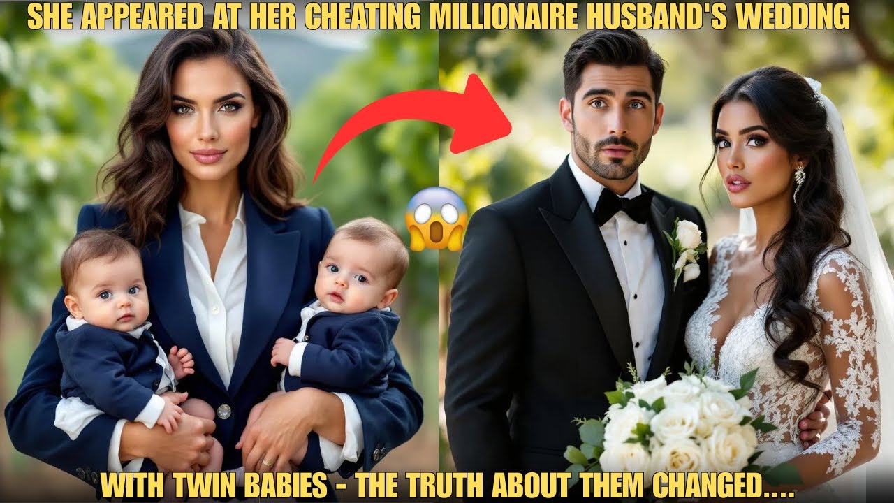 SHE APPEARED AT HER CHEATING MILLIONAIRE CEO HUSBAND'S WEDDING WITH