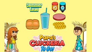 Papa's Cluckeria To Go! The Second Summer Luau.