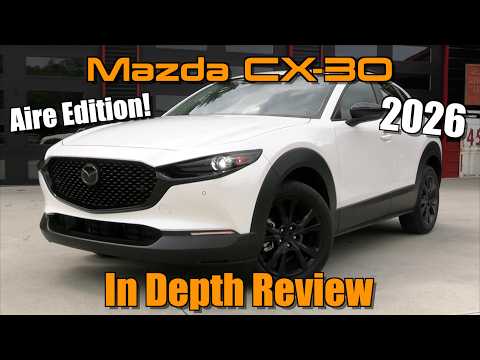 2026 Mazda CX-30 2.5 S Aire Edition: Start Up, Test Drive & In Depth Review