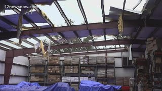 Disaster declaration declared, recovery efforts in progress after EF2 tornado severely damages parts