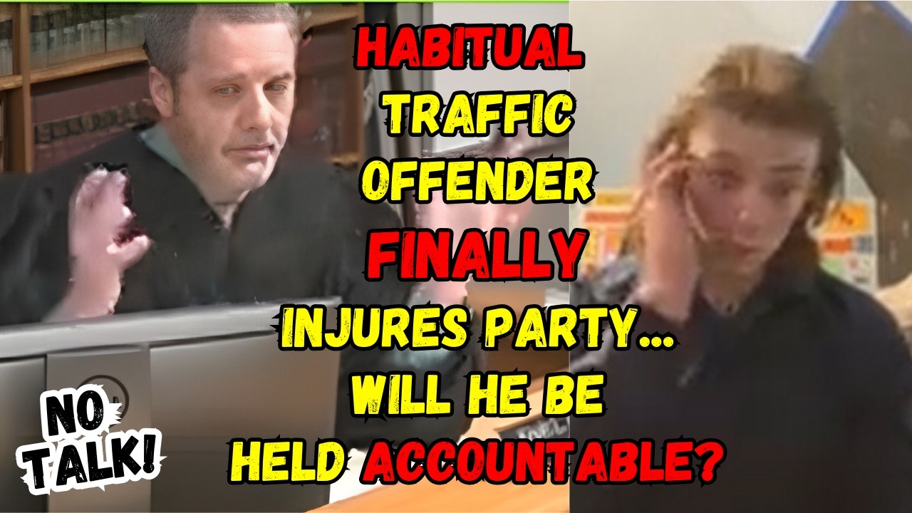 HABITUAL Traffic Offender FINALLY Injures Another Driver...Will He FINALLY be Held Accountable?