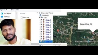 How to open #shapefile  in #Google  #earth #gismapping #kst #pointdata #geometry mapping