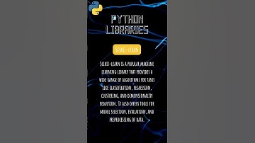 Python Libraries - Scikit-learn