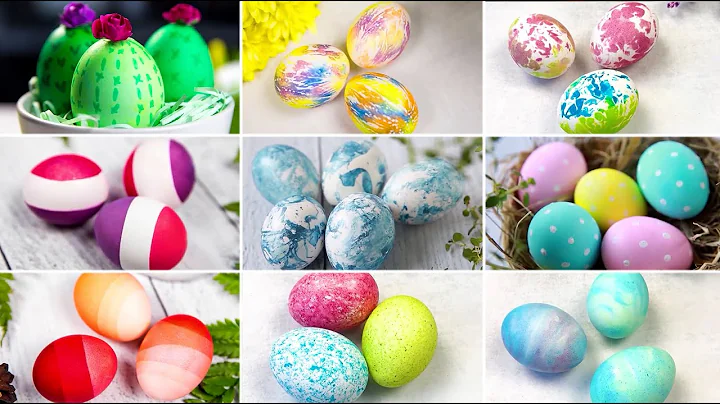 22 Ways To Dye Easter Eggs - How To Dye Easter Eggs - Creative Easter Egg Coloring Tips!