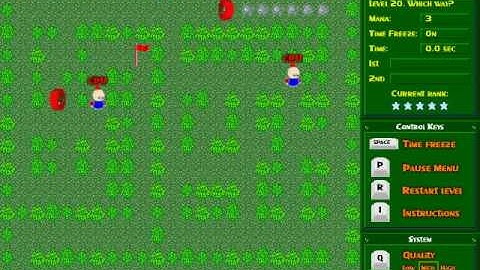 Maze Stopper 2 - Level 20 - 18.6 seconds (Current Non-cheating High Score?)