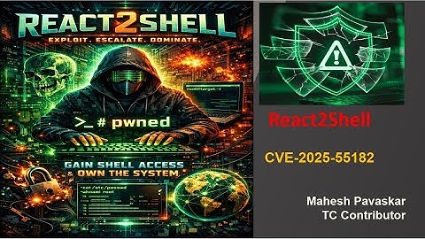 react2Shell | CVE-2025-55182 (Thundercipher) #cybersecurity