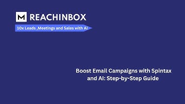 Boost Email Campaigns with Spintax and AI: Step-by-Step Guide