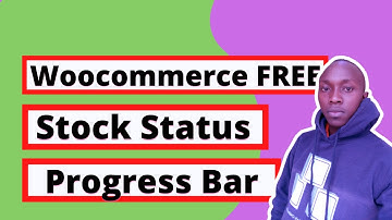 How to add WooCommerce Stock Progress Bar FREE (NO PLUGIN)