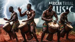 ⚡ Tribal Drums Hit Your Soul Hard 🔥 Explosive Energy Flow | African Tribal Drums