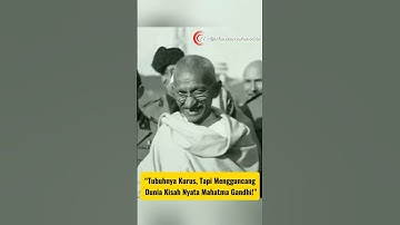 “Tubuhnya Kurus, Tapi Mengguncang Dunia — Kisah Nyata Mahatma Gandhi!”