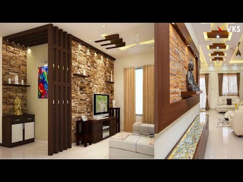 Video: Stone effect wall tiles for interior decoration