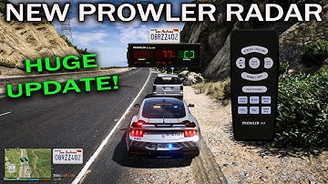 Prowler Radar Mod MAJOR UPGRADE! - Check this out for LSPDFR