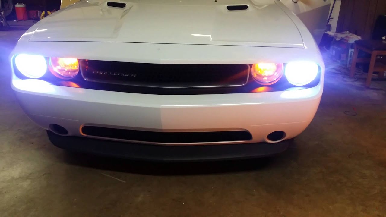 2012 Dodge Challenger HID Installation Specialist YouTube