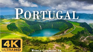 PORTUGAL 4K ULTRA HD [60FPS]  Epic Cinematic Music With Beautiful Nature Scenes  World Cinematic