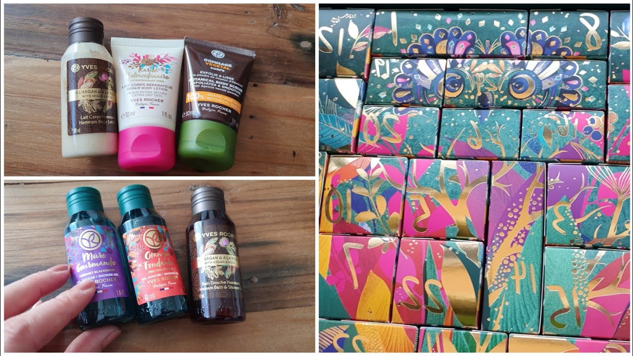 Calendrier de l'avent 2021 -  Yves rocher