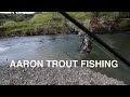 Post cyclone fishing the manawatu  fly fishing new zealand  aaron trout fishing