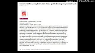 Famous Fundamental Frequency Estimation of Low-quality Electroglottographic Signals Profile