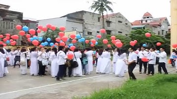 LỄ BẾ GIẢNG - KHÓA (09-12) THPT NGUYỄN GIA THIỀU, HÀ NỘI.