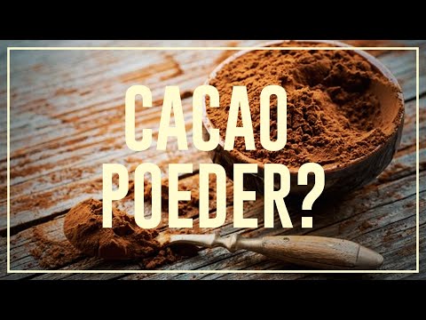 Video: Hoe Cacao Te Gebruiken?
