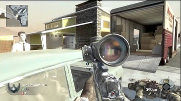 Black Ops Quickscoping in Combat Training