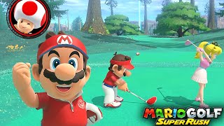 Mario Golf Super Rush Mario Solo View 6 Holes at Wildweather Woods