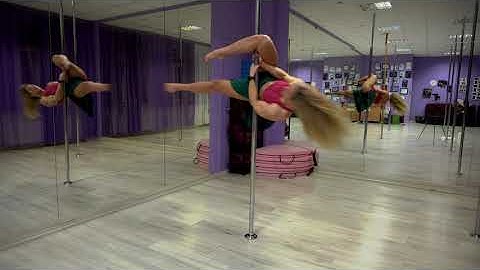 INVERT ON A SPINNING POLE | POLE DANCING TUTORIAL