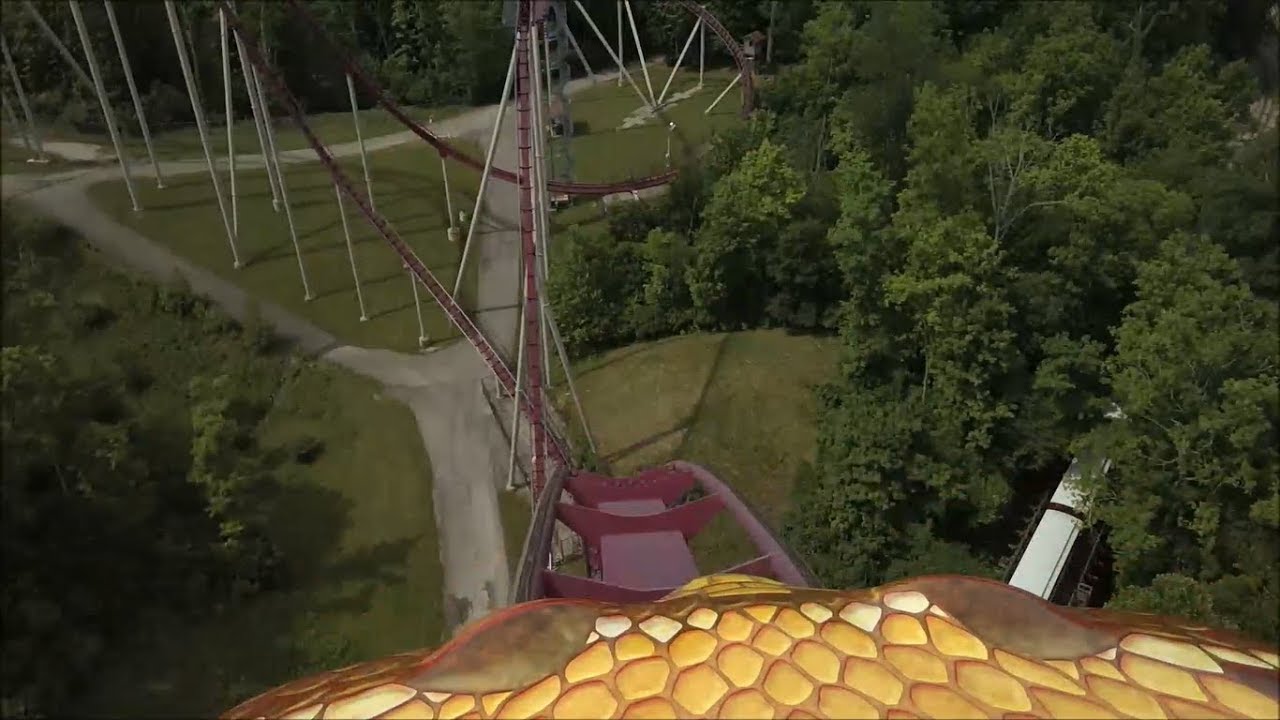 Diamondback HD On-Ride POV Front Kings Island Summer 2018