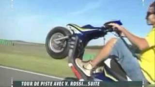 Rossi Freestyle At Matic Bike Motogp 2015