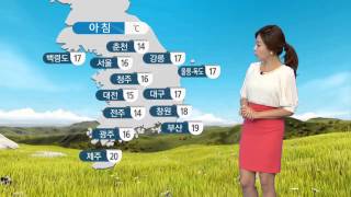 내일도 맑음 큰 일교차... 서울 낮 평년 27.2˚c (2015-09-08) / YTN 웨더앤라이프