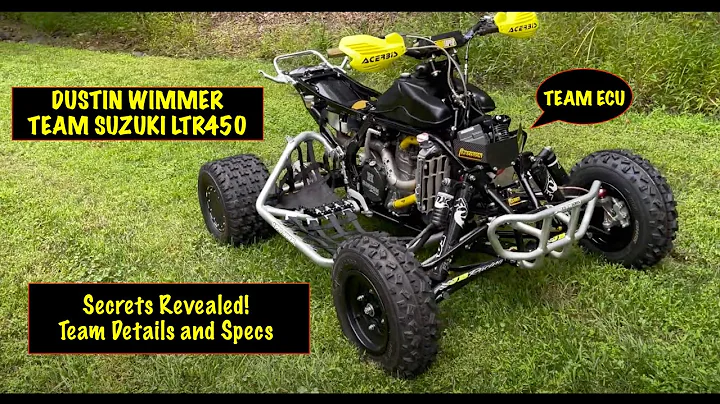 Dustin Wimmer Team Suzuki LTR450 Race ATV Quad Wal...