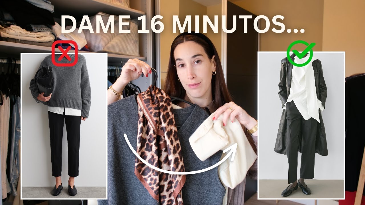 Dame 16 MINUTOS y te enseño a ACTUALIZAR tu armario para 2026