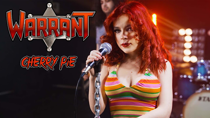 Cherry Pie Cover version - Cover performance video thumbnail