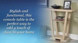 Convenience Concepts Newport V Console Table
