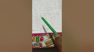 Matrices/VSAQ/IPE/Jr InterMatrices/VSAQ/IPE/Jr Inter#IPE(AP&TS)#maths#Matrices#Intermaths1A