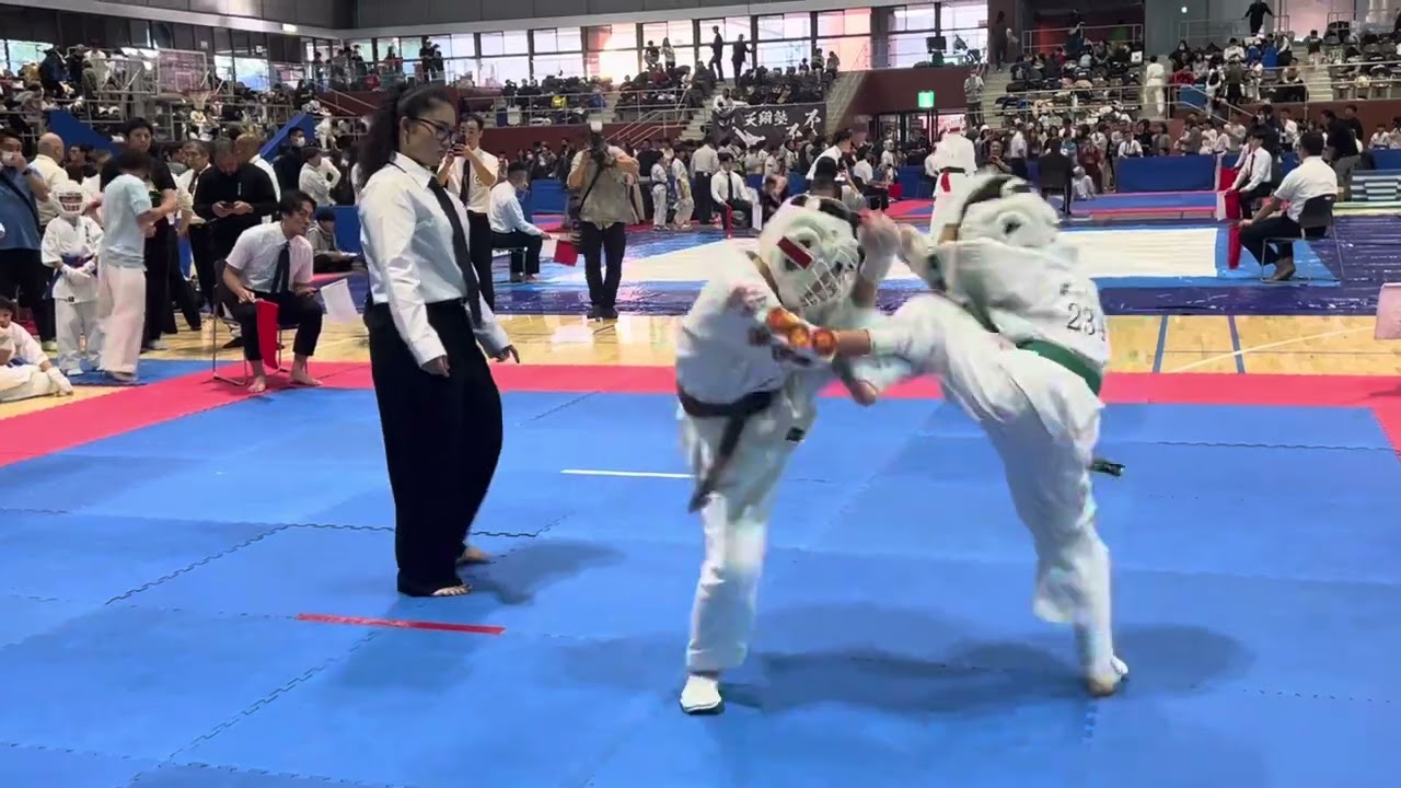 全日本ユース空手道選手権大会2025.11.30  こうたろう準々決勝