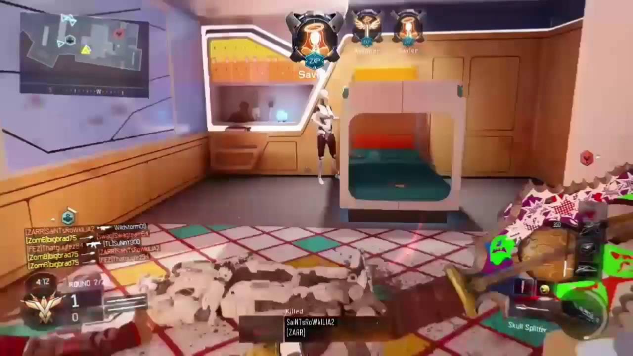 CoD Black Ops 3 SKULL SPLITTER In Epic Fashion BO3 Melee Weapon Supply Drop Loot