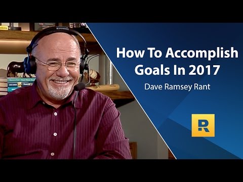 Como Conseguir Objetivos – Discurso de Dave Ramsey